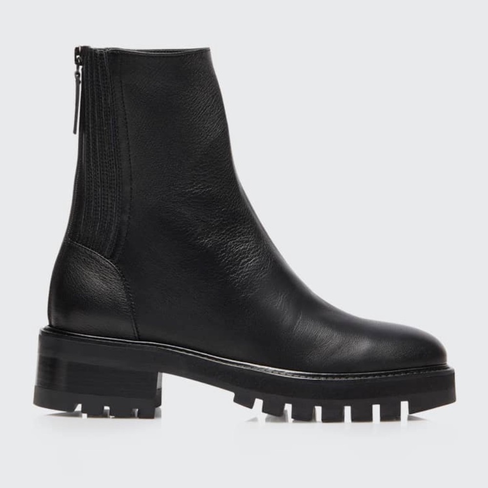 Aquazzura Saint Honore Combat Lug Sole Boot